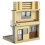 CaDA Initial D Fujiwara Tofu Shop Brick Model Building w/Lights 412pcs 61033W 3