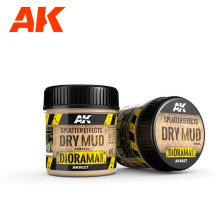 AK8027 - AK Interactive Splatter Effects Dry Mud 100ml