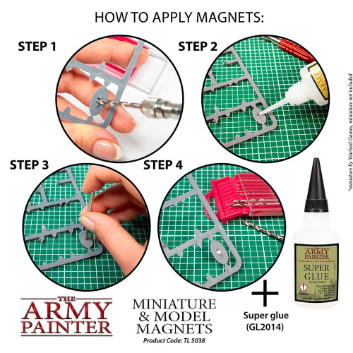 Army Painter Miniature & Model Magnets Figure Accessory Conversion TL5038 1