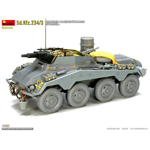 Miniart 53001 Sd.Kfz.234/3 Stummel 1:35 Model Kit 2