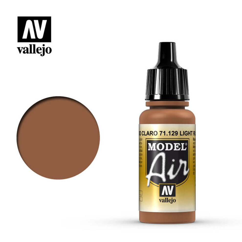 Val129 - Av Vallejo Model Air 17ml  - Light Rust
