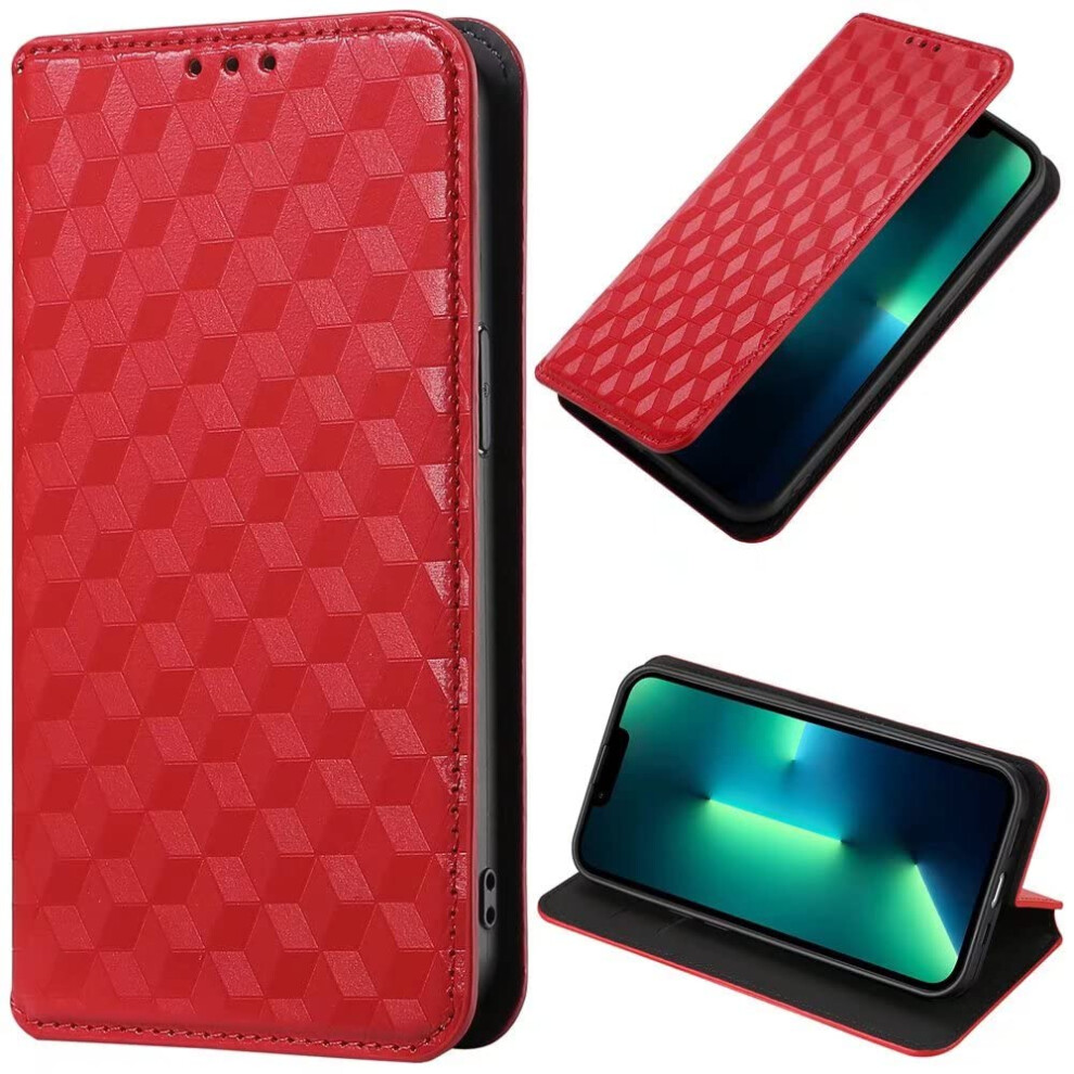 Wallet Case Pu Leather Flip Cover With Card Slots Shockproof Glitter Stand Magnetic Closure For Oneplus 12R 5G Grey 9347817556063