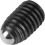 M8 Carbon Steel Ball Spring Plungers Set with Hex Socket for Precise Positioning, 10pcs 2