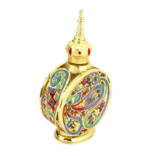 Mini Travel Perfume Bottle LeakProof Vintage Glass Essential Oil Holder Refillable Fragrance Dispenser