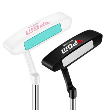 Left or Right Handed Golf Push Rod, Steel Shaft Putter for Men and Women, Black, Perfect for Sports Practice Outdoors