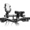 Bicycle Handlebar Extender 30cm Aluminum Alloy Bracket Double Clamp Adjustable 4