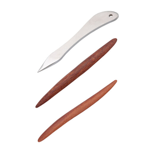 Leather Carving Tool Ergonomic Leather-Thick shaping rod 1