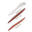 Leather Carving Tool Ergonomic Leather-Thick shaping rod 4