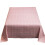 Washed Cotton Bed Sheet Bed Linen Comfortable-Elegant pink 4 1