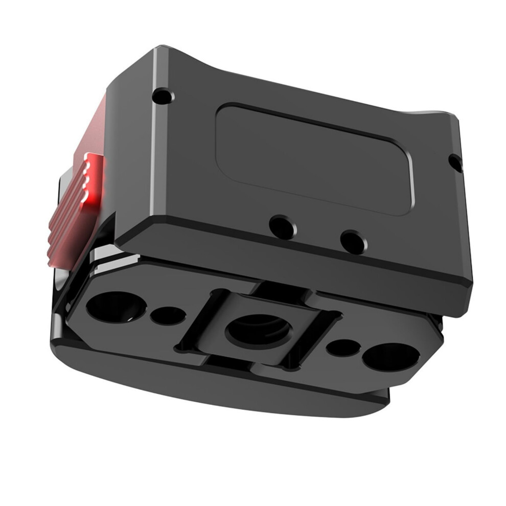 Charging Base Mount Quick Release Tripod Adapter With Two Card Rapid Detach Base For Pocket 3 Camera Foldable Black 9189345097072