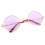 Gafas De Sol Redondas Gran Tamaño Con Protección UV400 3