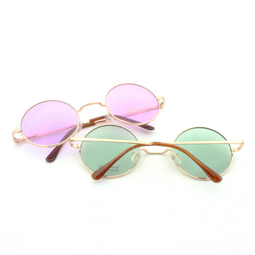 Gafas De Sol Redondas Gran Tamaño Con Protección UV400 1