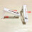 2Pcs Universal White Projector Screen Wall and Ceiling Mount Brackets 6