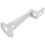 Projector Wall Mount Bracket White 1pack 7.9x2.8x2.8in 11