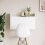 Homcom HOMCOM Wall Mounted Table w/ Space Saving Storage Compartments for Home Office 7