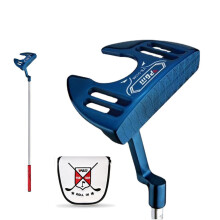 Golf Mallet Putters for Men and Women - Premium Blue Putter with Golf Headcover, Lightweight Design, Precision Grip
