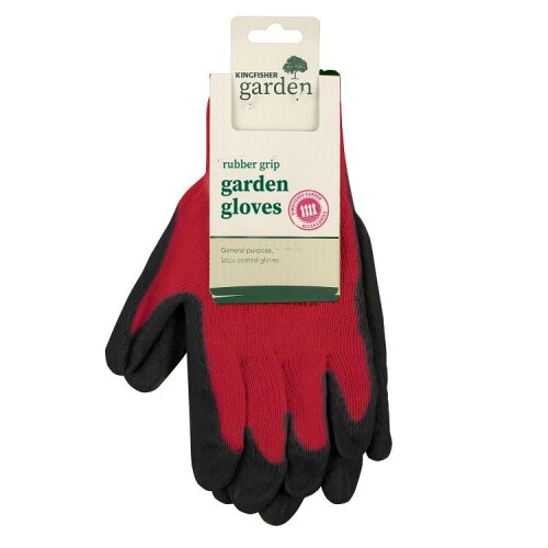 Kingfisher Kingfisher Large Rubber Grip Garden Gloves