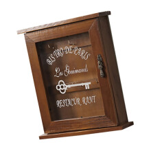 Key Locker Wall Mounted Key Box for Hallway Entryway Classic Design with Durable Steel Construction and Fine Workmanship