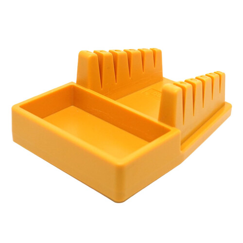 Soldering Iron Stand with Heat Resistant Base, Spring Holder and Sponge for Electronics