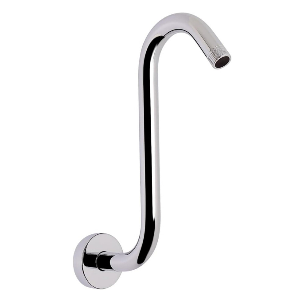 Rise Gooseneck Showerhead Extension Arm 10Inch S Shape Gooseneck Shower Arm For Improved Shower Height Reach Modern Fixture Ref: 4149 9426802356717
