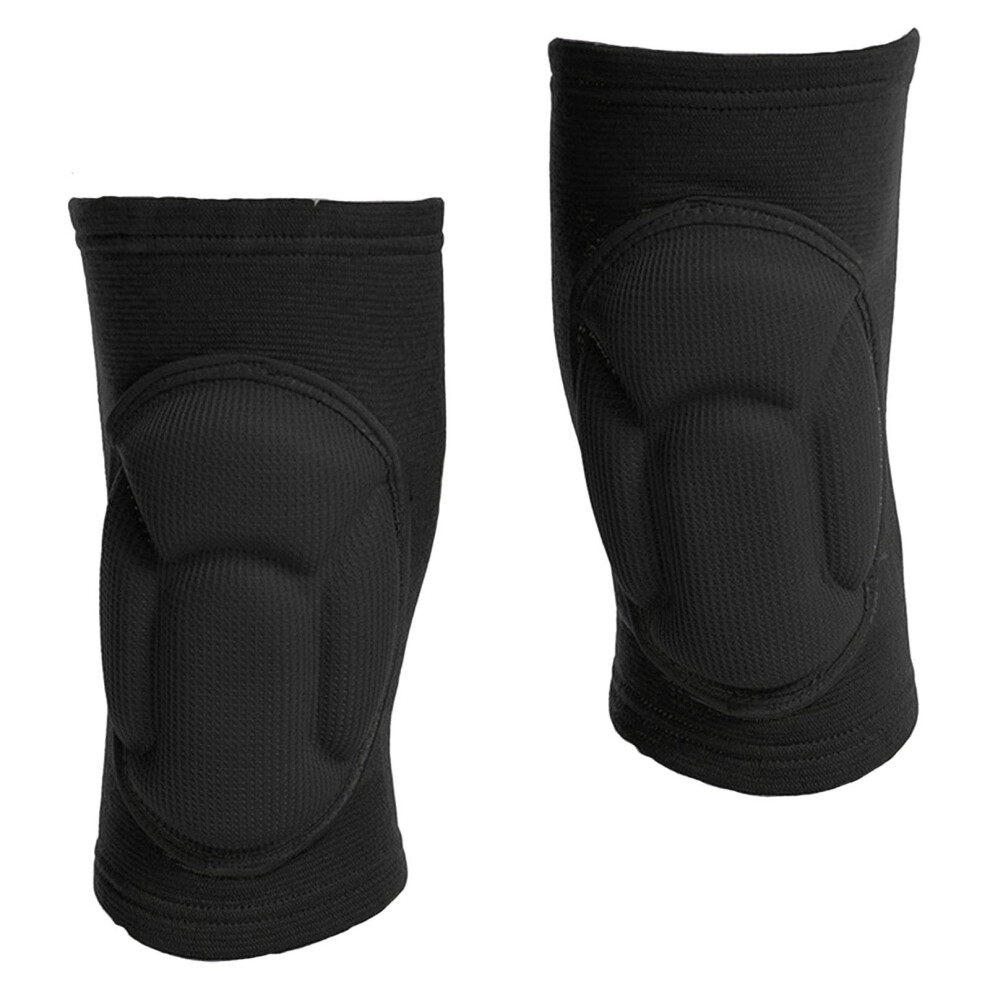 Black Knee Brace, Knee Support For Running, Training, Cycling, Volleyball, Basketball,