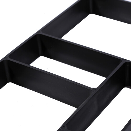 Outdoor Path Designer, Unique Path Concrete Path Maker Reusable for Beautiful Pathway Creation Heavy-duty Polypropylene (Black) 1