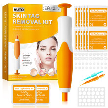 Kit removedor de verrugas de fuerza ajustable, lápiz removedor de verrugas con micro anillos de goma, seguro para tratamientos cutáneos en casa.