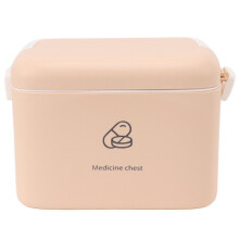 Emergency Preparedness: First Aid Box, Thickened PP Materials Guarantee Safety, Deep Space For Pill Bottles, Scissors, Bandages, Removable Tray Facili