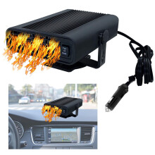 Aquecedor de carro para desembaçamento de para-brisa, dispositivo portátil de 12V 150W com funções de aquecimento e resfriamento, qualidade