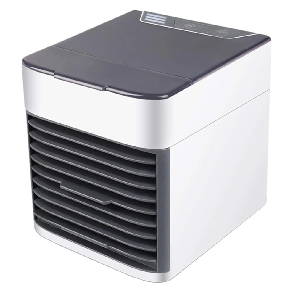Evaporative Air Cooler, Portable Air Chiller With Personal Desktop Fan, Air Purifier, And Humidification System, 7 Color Night Energy Saving Light 9468298517197
