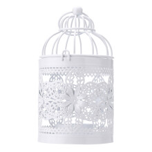 Lantern Candle Holders for Tabletop, Hanging Birdcage Lantern Vintage Birdcage Lantern with Antique Finish, Metal Bird Cage Centerpiece for Wedding Ho