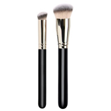 Versatile Texture Compatibility For Synthetic Kabuki Brush, Dense Brush Head Pro Makeup Brushes With Multi-purpose Application And Ergonomic Design,