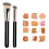 Versatile Texture Compatibility For Synthetic Kabuki Brush, Dense Brush Head Pro Makeup Brushes With Multi-purpose Application And Ergonomic Design, 7