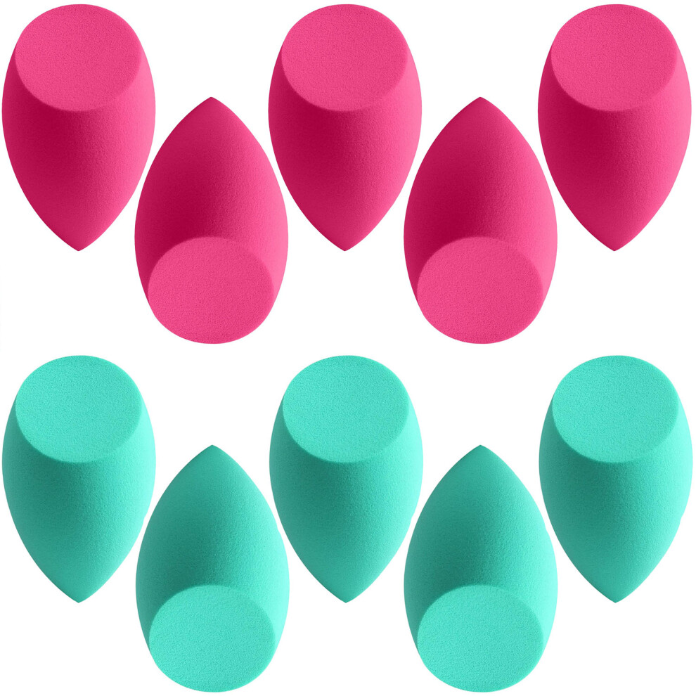Makeup Sponges For Professional Use, Hydrophilic Polyurethane Non-latex Sponges, Expanding When Wet For Wet And Dry Use, Perfect Foundation