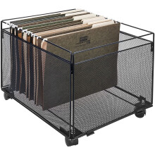 Müheloser Dokumentenorganizer für Letter-/A4-Format: Der Metall-Ablagekasten zeichnet sich durch verbessertes Design und Stapelbarkeit aus und