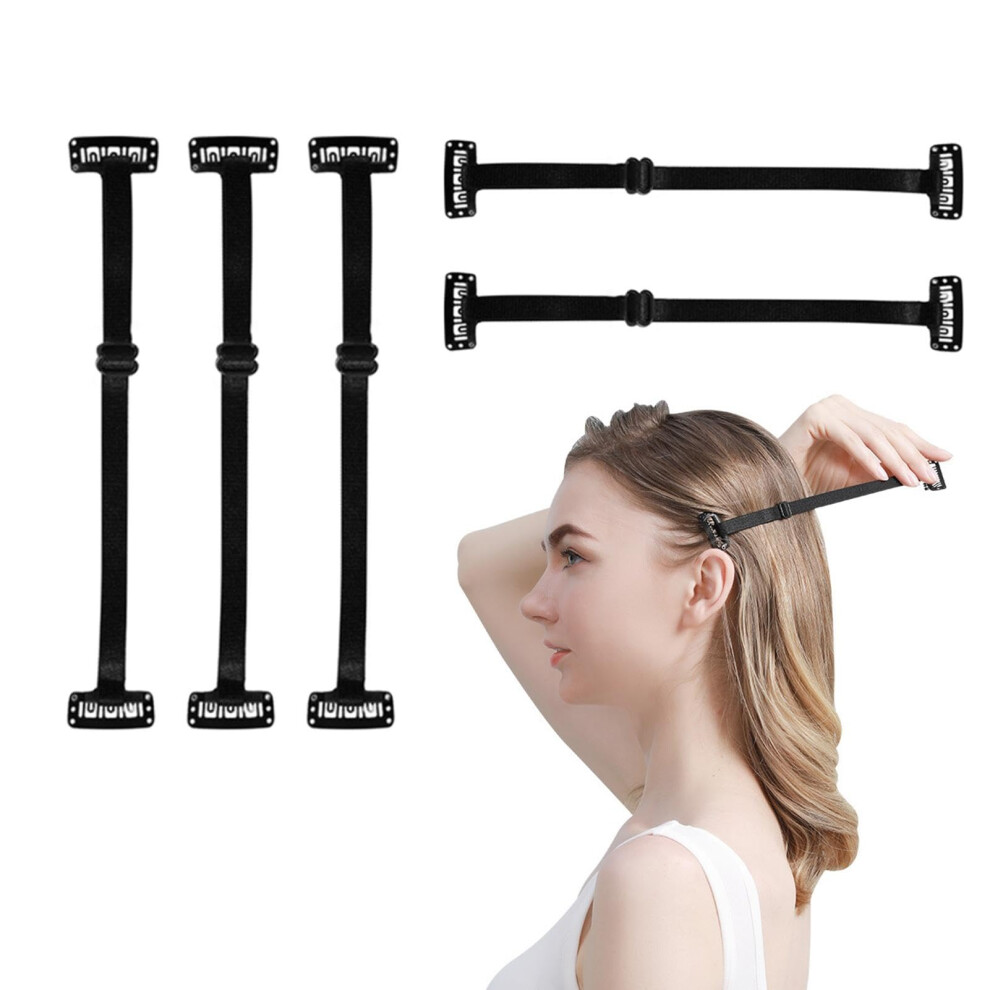 Facelift Bands, Facelift Bands and Bands, Adjustable Eyebrow and Eye Lift Bands, Breathable Elastic Face Stretch Band with Clips, Face Slimming Bands.