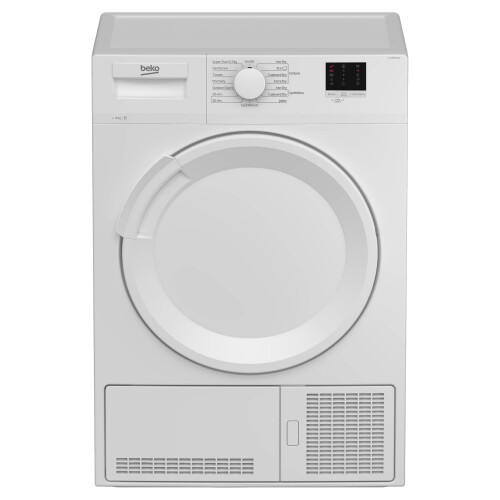 Beko Beko DTLCE80051W 8kg Condenser Tumble Dryer with Sensor Programmes