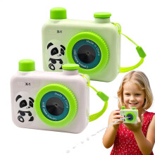 Cute Panda Water Squirt Camera Toy, Prank Spray Camera, Fun Party Accessory, Realistic Look, Pack of 2