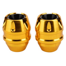 Motorcycle Front Fork Wheel Axle Slider with Shock Absorber for Yamaha XMAX300 NMAX155 Gold