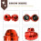 Titanium Motorcycle Front Axle Fork Frame Slider ImpactResistant Protector for Yamaha XMAX300 NMAX155 4