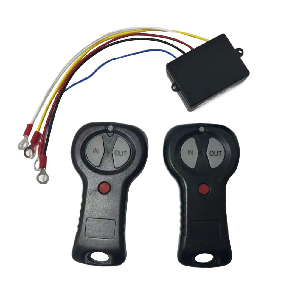 Car Remote Control, Wireless Winch, Automatic Offroads Operations With 2 Remotes 9365049007627