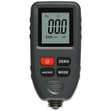 Precision Automotive Paint Thickness Gauge for Metal and Aluminum, Dual Purpose, Black