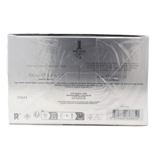 Paco Rabanne Set Eine Million 100ml EDT + Mini 10ml 2