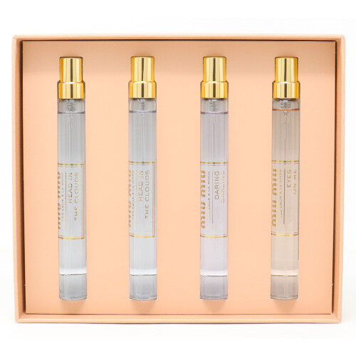 Miu Miu Miu Miu Les Eaux Ã La Mode 4 Piece Gift Set: EDT 4 X 10ml