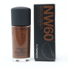 (NW60) Mac Studio Fix Fluid Foundation Spf 15  1oz/30ml New With Box