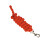 Roma (2m, Red) Roma Twisted Dog Lead 2