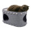 Cats House Assembly Cat Tree Bed for Indoor Cat-Light Grey 1