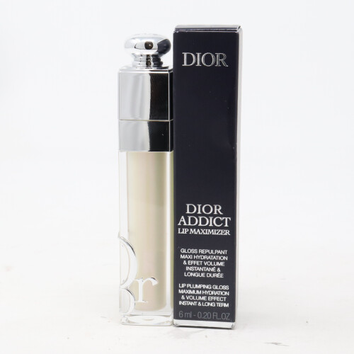 Dior (002 Opal) Dior Addict Lip Maximizer Plumping Gloss  0.20oz/6ml New With Box