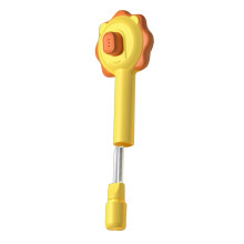 Brosse de toilettage pour chats,-Peigne Lion jaune et nœud
