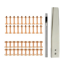 40 ensembles de rivets et de bavures avec outil de-Type C